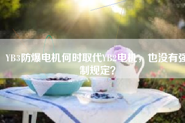 YB3防爆電機(jī)何時(shí)取代YB2電機(jī)，也沒(méi)有強(qiáng)制規(guī)定？