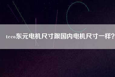 teco東元電機尺寸跟國內(nèi)電機尺寸一樣？